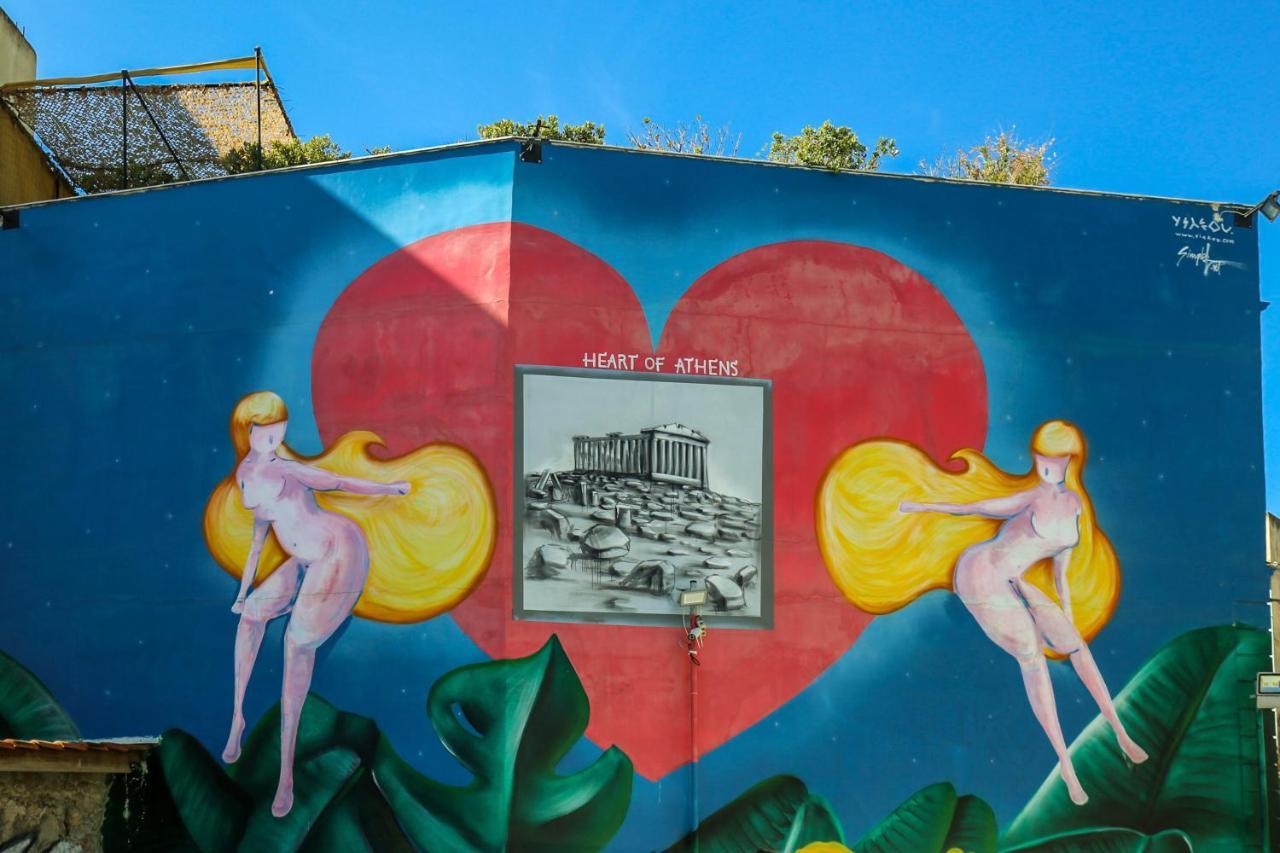 Heart Of Athens Leilighet Eksteriør bilde